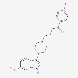 Mindoperone structure, CAS 52157-83-2