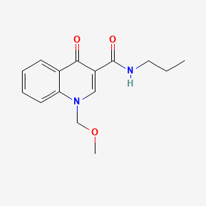 Terbequinil structure, CAS 113079-82-6