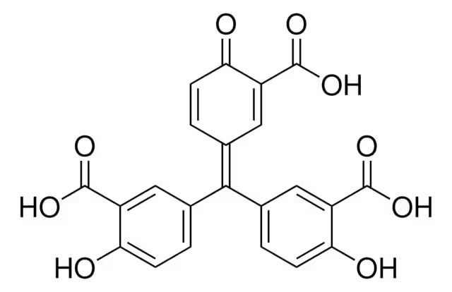 AURINTRICARBOXYLIC ACID structure, CAS 4431-00-9