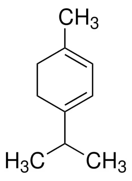 ALPHA-TERPINENE structure, CAS 99-86-5