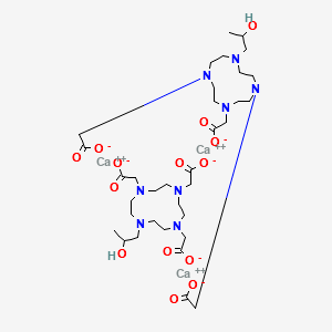 tricalcium 2-[4-(2-hydroxypropyl)-7,1... structure, CAS 121915-83-1