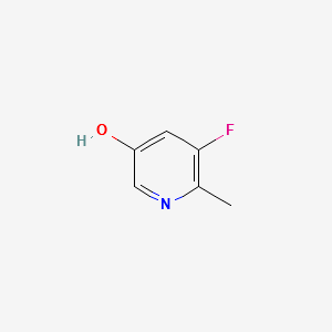 5-FLUORO-6-METHYLPYRIDIN-3-OL; 3-FLUORO-5-HYDROXY-2-METHYLPYRIDINE; structure, CAS 1211584-44-9