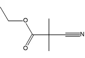 2-CYANO-2-METHYLPROPIONIC ACID ETHYL ESTER structure, CAS 1572-98-1