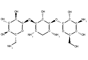 KANAMYCIN structure, CAS 59-01-8