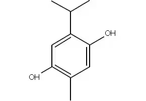 2,5-DIHYDROXY-P-CYMENE structure, CAS 2217-60-9