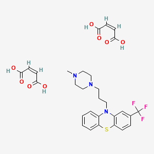 TRIFLUOPERAZINE DIMALEATE structure, CAS 605-75-4