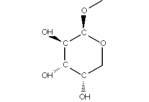 Benzyl-β-L-Arabinoside structure, CAS 7473-38-3