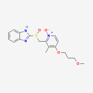 RABEPRAZOLE N-OXIDE structure, CAS 924663-38-7