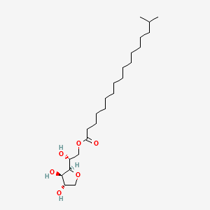 SORBITAN ISOSTEARATE structure, CAS 54392-26-6