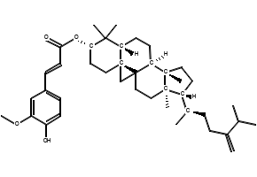Oryzanol structure, CAS 469-36-3