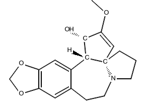 CEPHALOTAXINE structure, CAS 24316-19-6