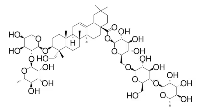 Hederacoside C structure, CAS 14216-03-6