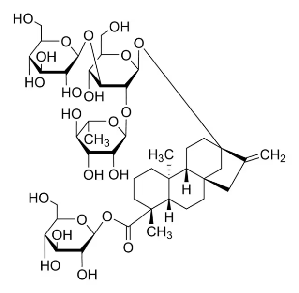 RebaudiosideC structure, CAS 63550-99-2
