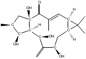 7β-Hydroxylathyrol structure, CAS 34208-98-5