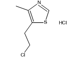 CHLORMETHIAZOLE HYDROCHLORIDE structure, CAS 6001-74-7