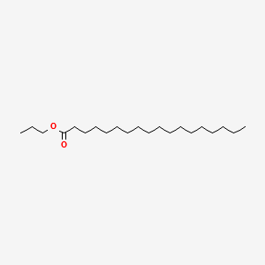 PROPYL STEARATE structure, CAS 3634-92-2