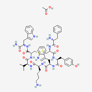 Vapreotide Acetate structure, CAS 116430-60-5