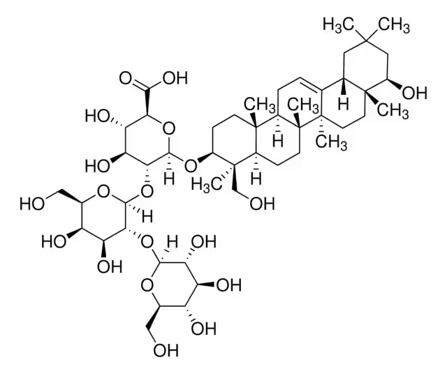 Soyasaponin V structure, CAS 114590-20-4