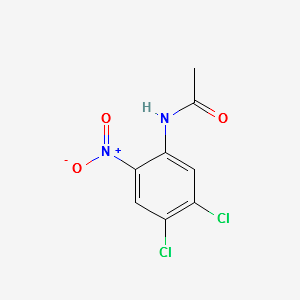 N1-(4,5-DICHLORO-2-NITROPHENYL)ACETAMIDE structure, CAS 5462-30-6