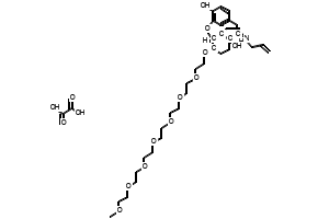 Naloxegol Oxalate structure, CAS 1354744-91-4