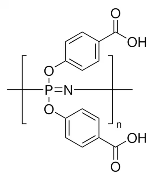 POLY(BIS(PHENOXY)PHOSPHAZENE) structure, CAS 28212-48-8