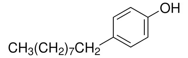 4-N-NONYLPHENOL structure, CAS 104-40-5