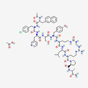 CETRORELIX structure, CAS 145672-81-7