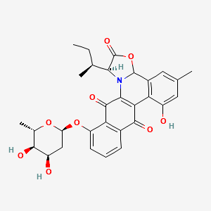 jadomycin B structure, CAS 149633-99-8