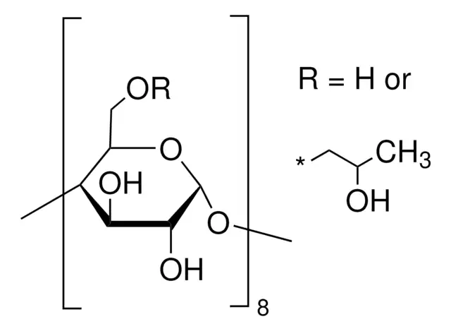 HYDROXYPROPYL-GAMMA-CYCLODEXTRIN structure, CAS 99241-25-5