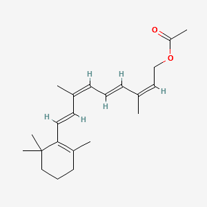 (9-cis,13-cis)-Retinol 15-Acetate; 9,13-Di-cis-retinol 15-Acetate structure, CAS 29444-27-7