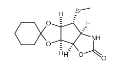 Mannostatin A, 3,4-Carbamate 1,2-Cyclohexyl Ketal structure, CAS 134566-75-9