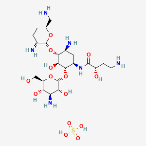 ARBEKACIN SULPHATE structure, CAS 104931-87-5