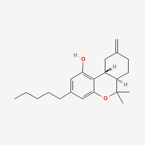(+/-)-delta7-Tetrahydrocannabinol structure, CAS 27179-28-8