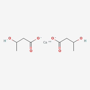 Calcium 3-hydroxybutyrate structure, CAS 51899-07-1