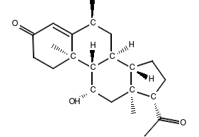 MEDRYSONE structure, CAS 2668-66-8