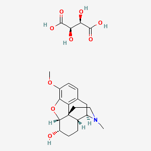 DIHYDROCODEINE BITARTRATE CII (200 MG)I0D2050.997MG/MG(DR) structure, CAS 5965-13-9