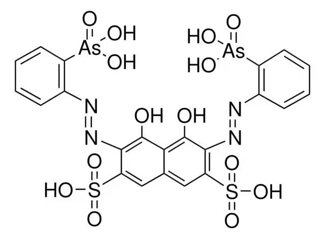 ARSENAZO III SODIUM SALT structure, CAS 1668-00-4