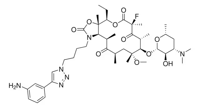 SOLITHROMYCIN structure, CAS 760981-83-7