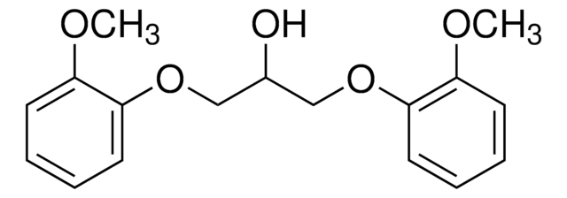 1,3-Bis(2-methoxyphenoxy)-2-propanol structure, CAS 16929-60-5