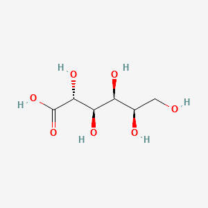 (2R,3R,4S,5R)-2,3,4,5,6-pentahydroxyhexanoic acid structure, CAS 20246-53-1