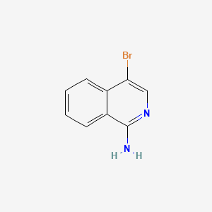 4-bromoisoquinolin-1-amine structure, CAS 55270-27-4