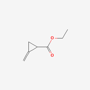 Ethyl 2-methylenecyclopropanecarboxylate structure, CAS 18941-94-1