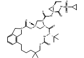 Vaniprevir structure, CAS 923590-37-8