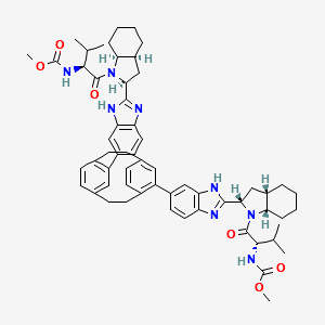 Odalasvir structure, CAS 1415119-52-6