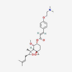 Beloranib structure, CAS 251111-30-5