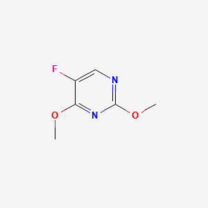 2,4-DIMETHOXY-5-FLUOROPYRIMIDINE structure, CAS 4330-22-7