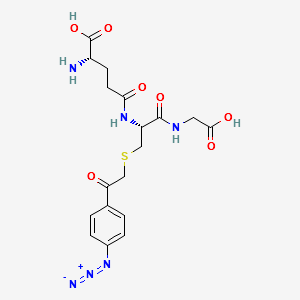 S-(P-AZIDOPHENACYL)GLUTATHIONE structure, CAS 73322-71-1