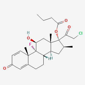 ClobetasolButyrate structure, CAS 25122-47-8