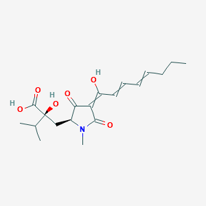 harzianic acid structure, CAS 157148-06-6