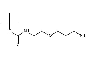 Carbamic acid, [2-(3-aminopropoxy)ethyl]-, 1,1-dimethylethyl ester (9CI) structure, CAS 192132-79-9